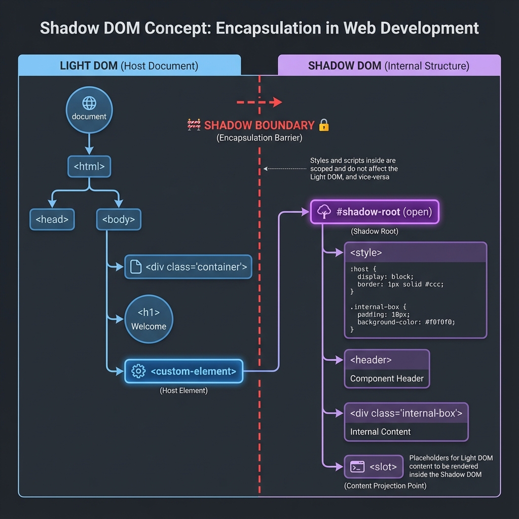 Shadow DOM Structure